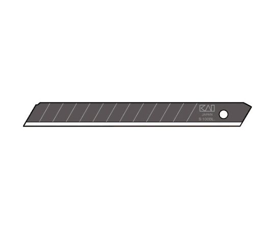 カッターナイフ 小 黒 替刃（50枚入） B-50