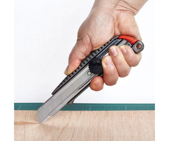 メタルボディカッターナイフL型ネジロック 全長157mm
