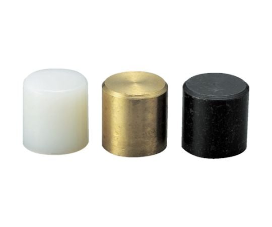 中ハンマー用　替ヘッド　鉄・真鍮・ナイロン　各1個入