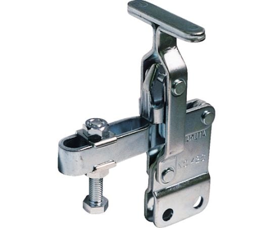 ハンドル縦型トグルクランプ（下方押え型） No.42S 締圧力1.5kN