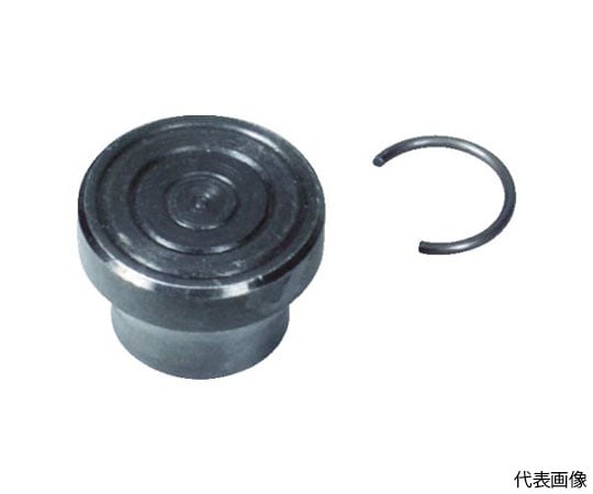 C型シャコ万力　125mm　キャップ・リング