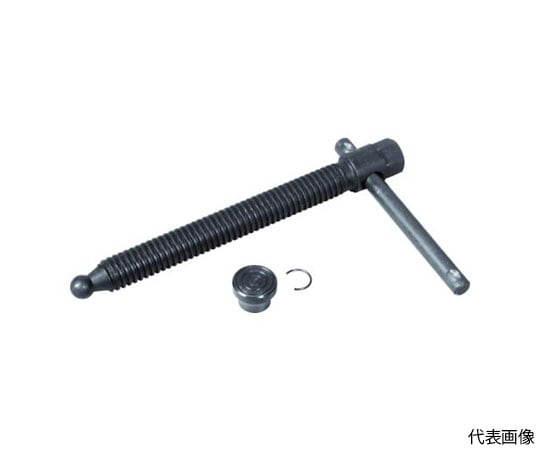 C型シャコ万力　100mm　ネジ・キャップ・リング