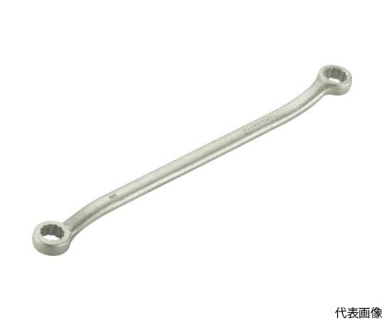 両口45度メガネレンチ　二面幅寸法27×30mm
