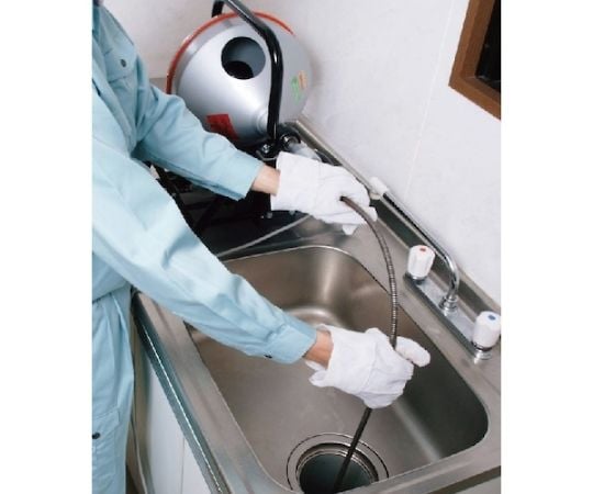 排水管掃除機 電動フレキシロッダーFRE ワイヤーSW0810付き FRE-4