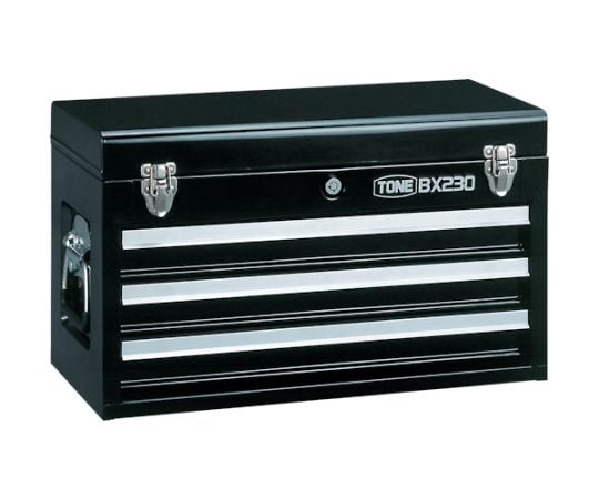 ツールチェスト　508X232X302mm　ブラック