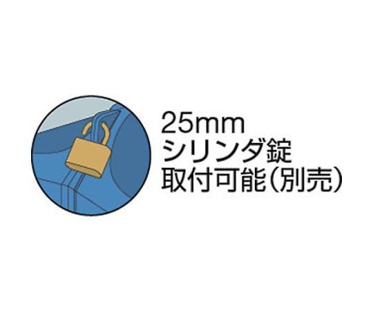 61-2482-81 メンテナンスBOX オレンジ GS-410 O 【AXEL】 アズワン