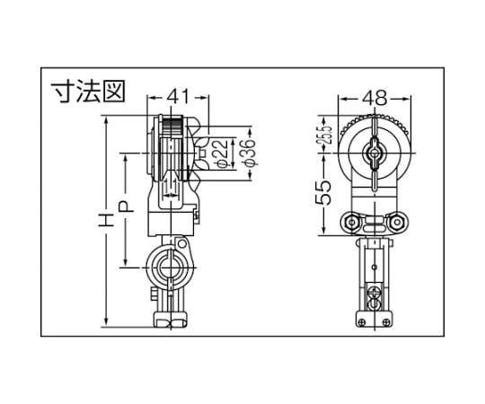 樹脂製ケーブル滑車CK-0型　CK-01