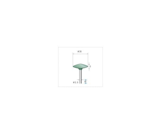 グリーンポリッシャー　（1Pk（袋）=10本入）　#320