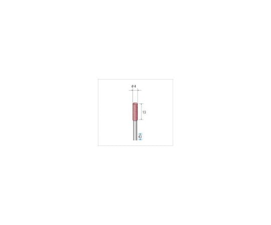 パワーポリッシャー　（1Pk（袋）=10本入）　粒度#180　オリーブ　外径4mm