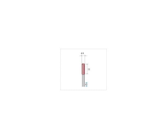 パワーポリッシャー　（1Pk（袋）=10本入）　粒度#320　ブラウン　外径4mm