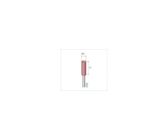 パワーポリッシャー　（1Pk（袋）=10本入）　粒度#220　グリーン　外径6mm