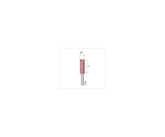 パワーポリッシャー　（1Pk（袋）=10本入）　粒度#320　ブラウン　外径6mm