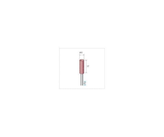 パワーポリッシャー　（1Pk（袋）=10本入）　粒度#400　ベージュ　外径6mm