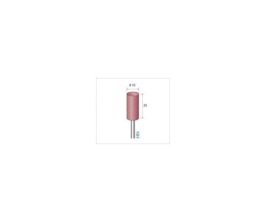 パワーポリッシャー（1Pk（袋）=10本）粒度80　レッド外径10mm