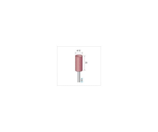 パワーポリッシャー（1Pk（袋）=10本入）粒度120　ダークグリーン　外径10mm
