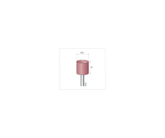 パワーポリッシャー　（1Pk（袋）=10本入）　粒度#220　グリーン　外径20mm