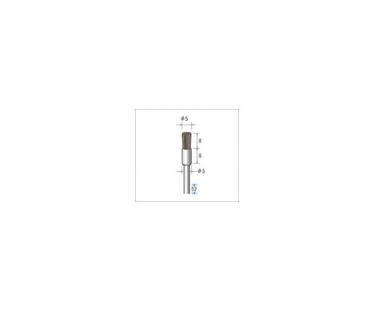 毛ブラシ　ミディアム馬毛　（1Pk（袋）=10本入）