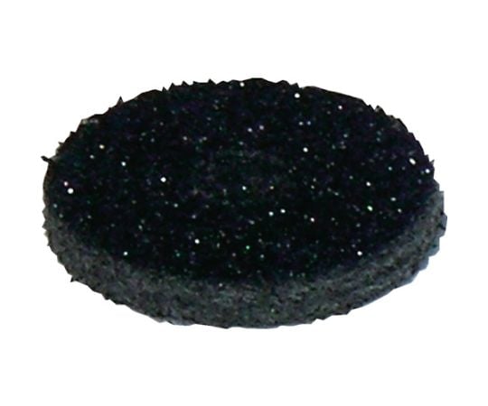 #120φ25ホイル型NSL　ラップ軸1本付　黒　1Pk（箱）=25枚入