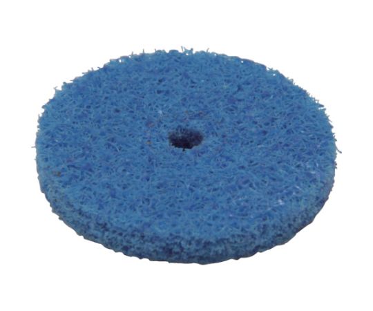 #1500φ25ホイル型NSL　ラップ軸1本付　青　1Pk（箱）=25枚