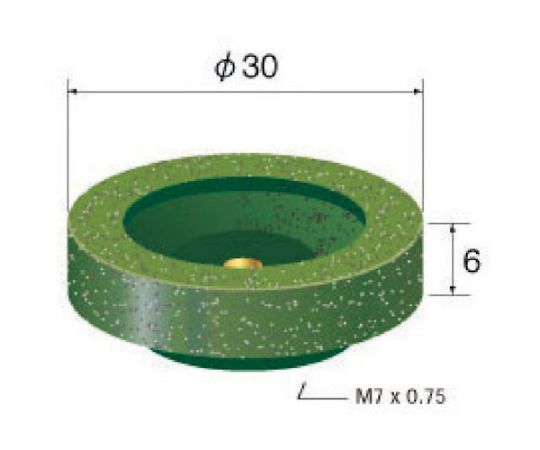 精密ペンシル型エアーグラインダ インパルス用 先端工具 （1Pk（箱）=10個入）