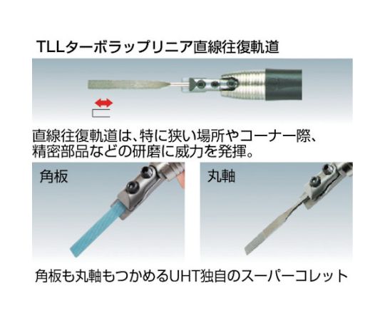 エアーラッピングツール　ターボラップリニア　黒青　TLL-03