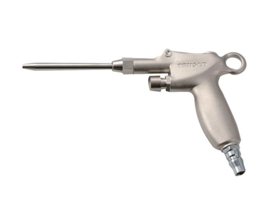 エアダスター　ボタン式　プラグタイプ　ノズル100mm