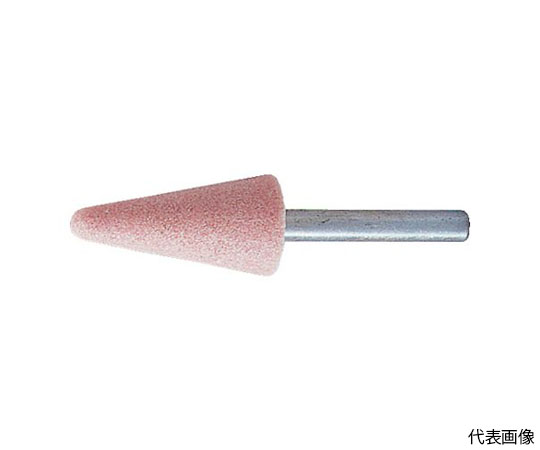 軸付砥石PA　傘型　Φ25X幅50X軸6　#60　1箱（PK）5本