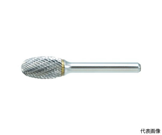 超硬バー タマゴ型 Φ16X刃長25X軸6 シングルカット