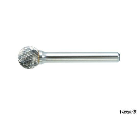 超硬バー 球型 Φ19X刃長17.5X軸6 ダブルカット