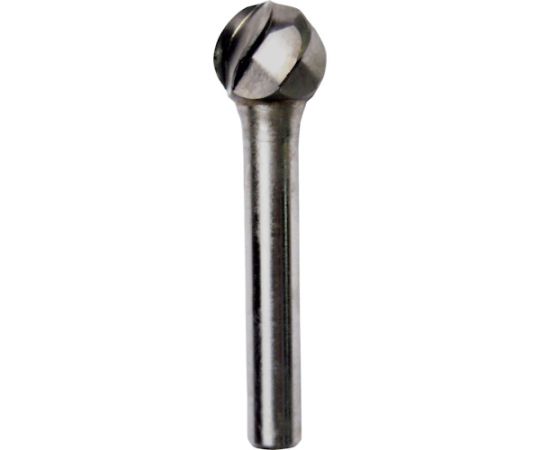 超硬バー 球aluカット 刃径16×刃長14.4×軸径8×軸長45.6 ロー付