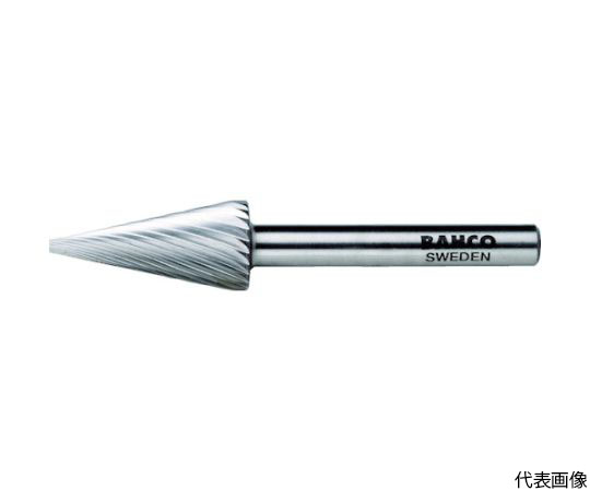 ポイント形超硬ロータリーバー シングルカット 刃径3mm