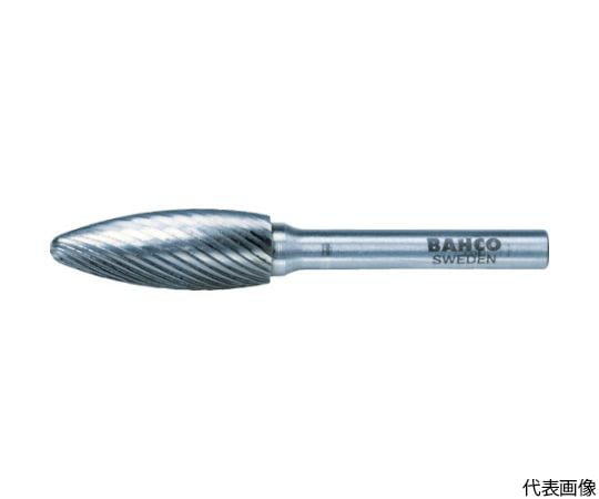 超硬バー 楕円 ダブルカット 刃径12mm