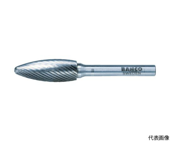 超硬バー 楕円 シングルカット 刃径16mm