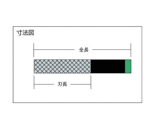 組ヤスリセット 中目 全長185mm（10本組サイズ）　TST010-02