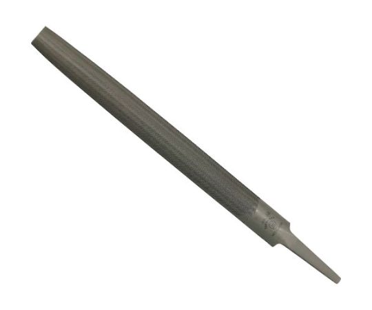 鉄工ヤスリ 200mm 半丸 油目