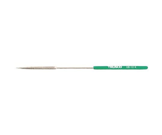 ダイヤモンドヤスリ 精密用#170 角 1本入 全長140mmX刃長40mm（12本組サイズ）