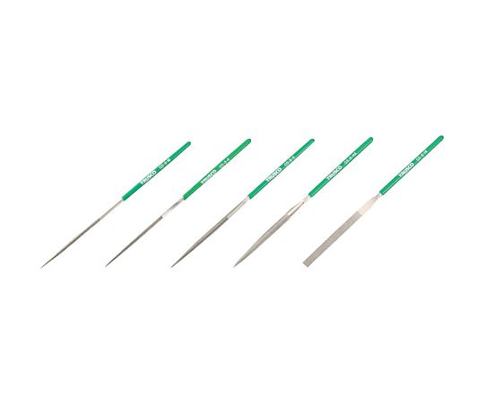 ダイヤモンドヤスリ 精密用#170 5本セット 全長180mm（8本組サイズ）