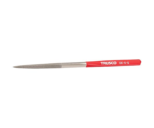 ダイヤモンドヤスリ 鉄工用#140 三角 1本入 全長215mm（5本組サイズ）