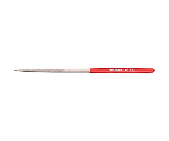 ダイヤモンドヤスリ 鉄工用#140 角 1本入 全長200mm（8本組サイズ）