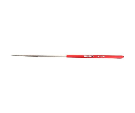 ダイヤモンドヤスリ 鉄工用#140 丸 1本入 全長170mm（12本組サイズ）