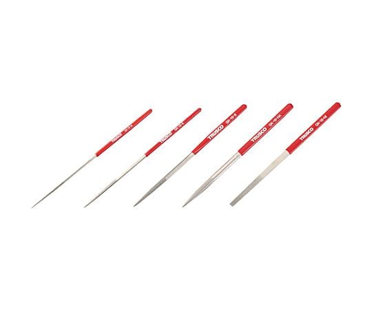 ダイヤモンドヤスリ 鉄工用#140 5本セット 全長185mm（10本組サイズ）