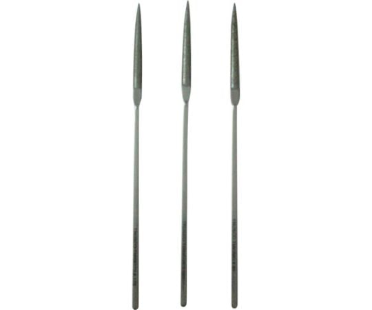 ダイヤモンドニードルヤスリ　半丸　3本組セット