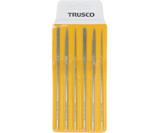 ダイヤモンドミニヤスリ　平・半丸・丸　6本組セット