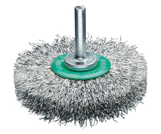 軸付ホイルブラシ　ステンレス　0.2　φ20