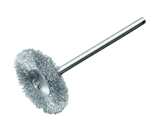 軸付ミニチュアブラシ　平型　Φ16