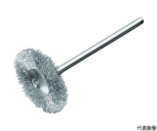 軸付ミニチュアブラシ　平型　Φ22