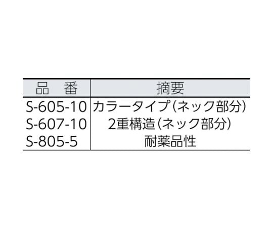 61-2652-77 バーサフロー 交換用フード （10枚入） S-607-10