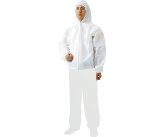 トラスコ中山(TRUSCO) まとめ買い 不織布使い捨て保護服ズボン 3L (80