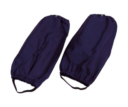 足カバー ショート ネイビー 1組（2個入）