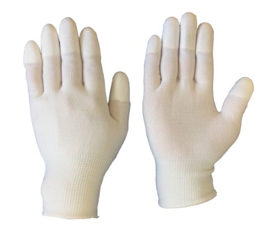 すべり止め手袋 PU指先コートポリエステルニット手袋S （10双入） BSC-SM110-S